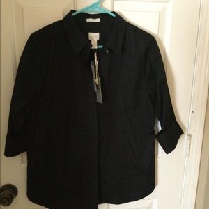 3/4 Sleeve Effortless Cotton Danise